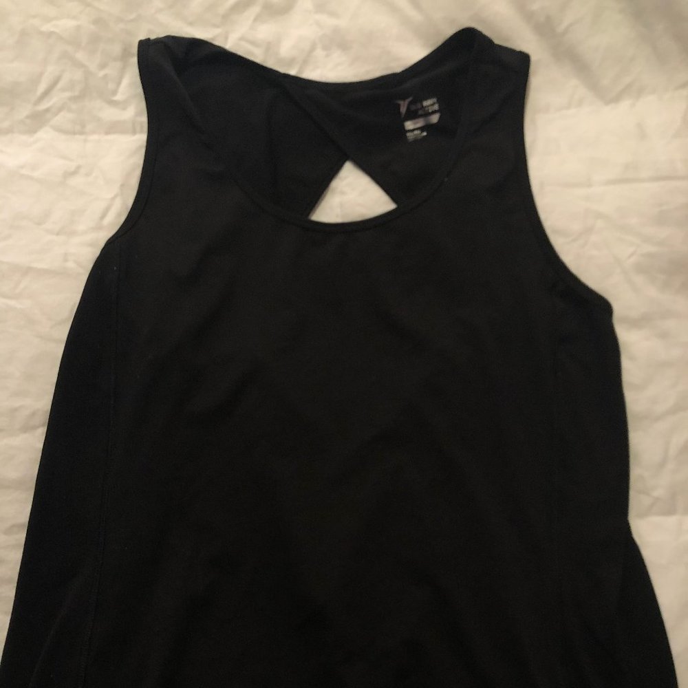 Old Navy Athletic Tank Top Plus Size Black